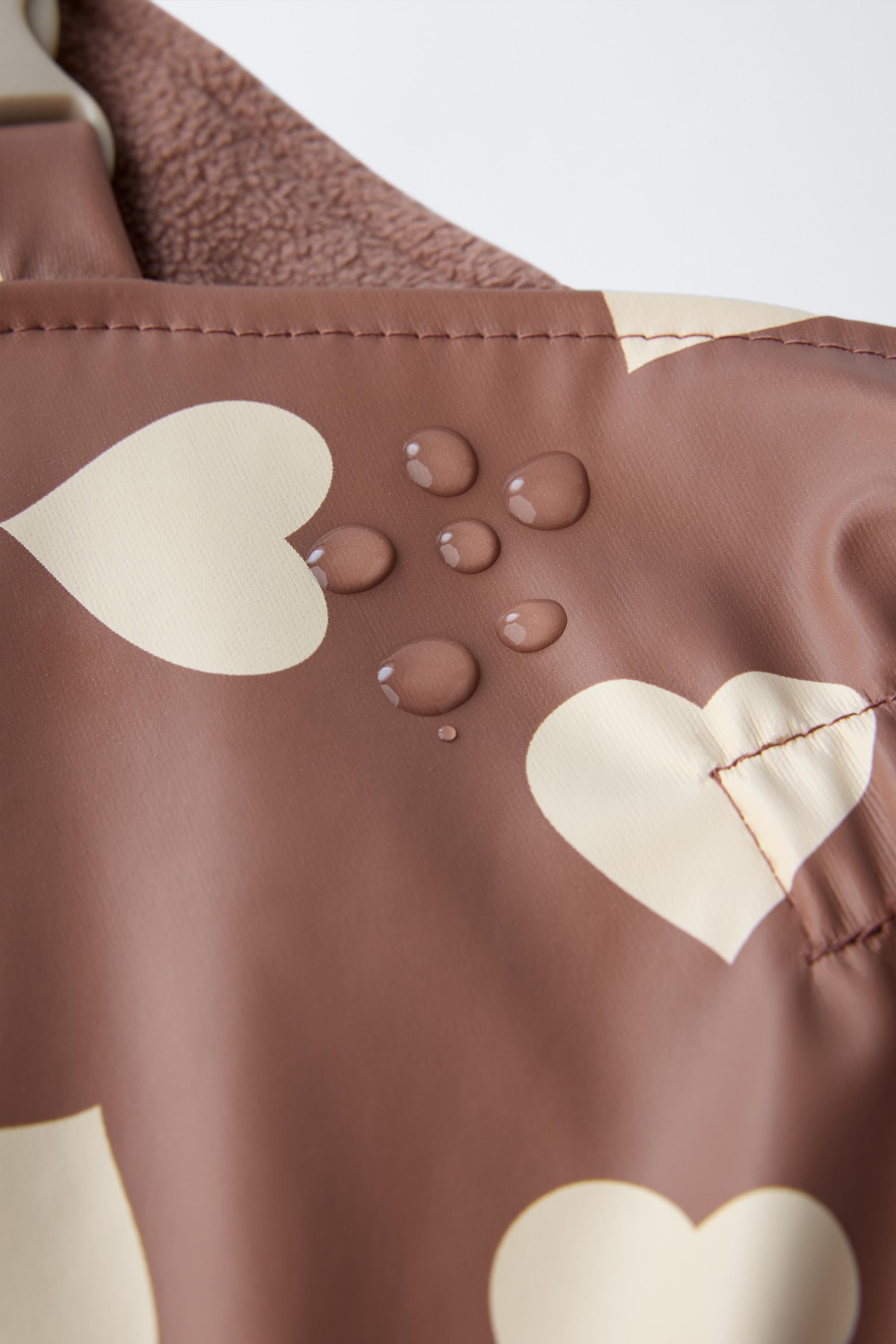 WATER RESISTANT PRINTED RUBBERIZED OVERALLS