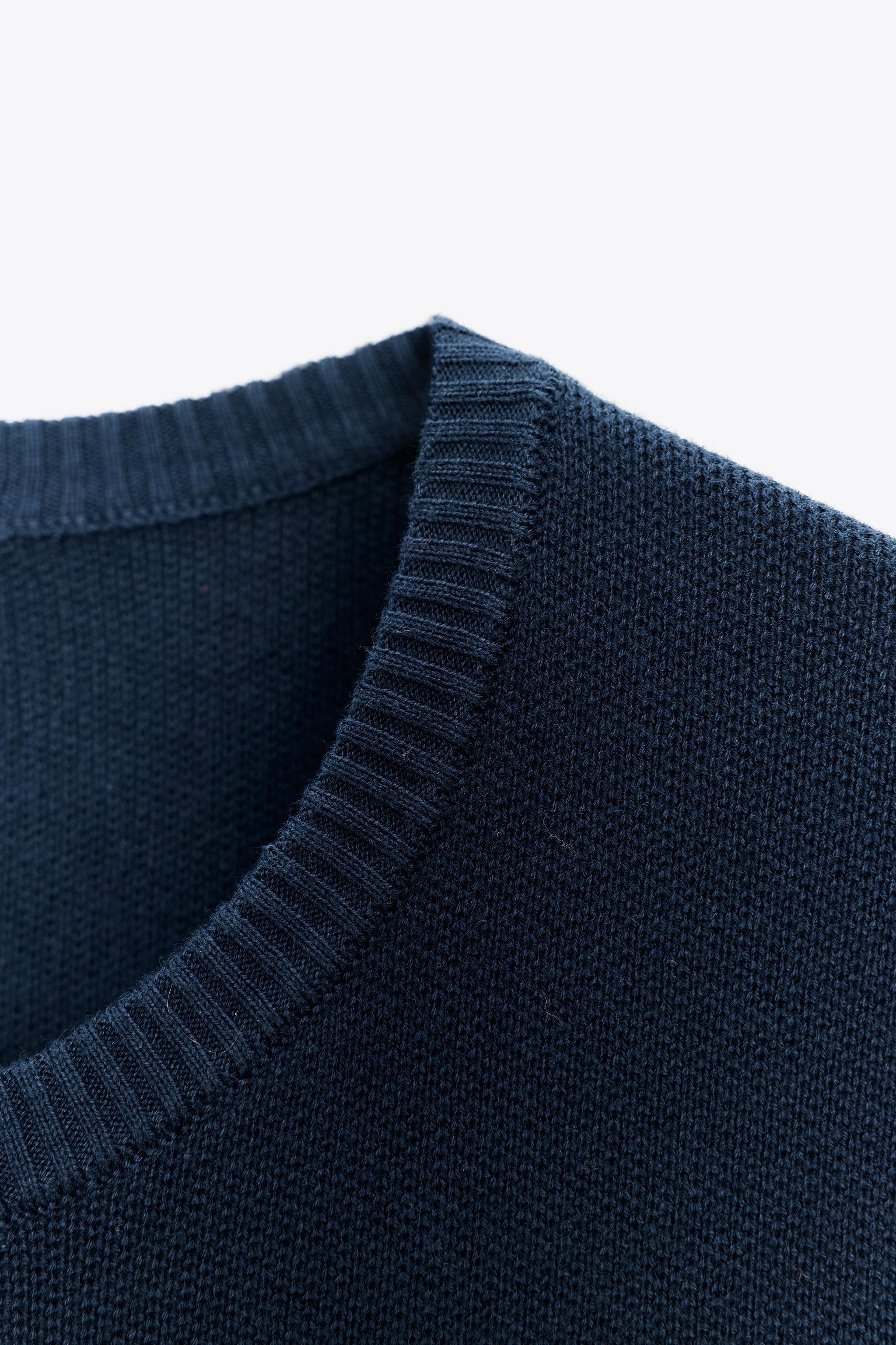 SHORT SLEEVE BASIC KNIT TOP