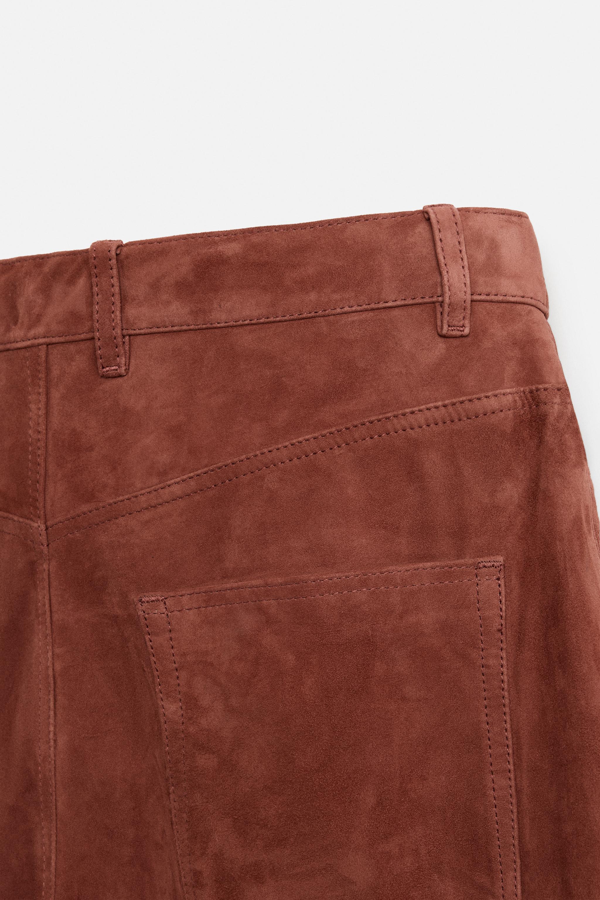 LIMITED EDITION SUEDE LEATHER PANTS