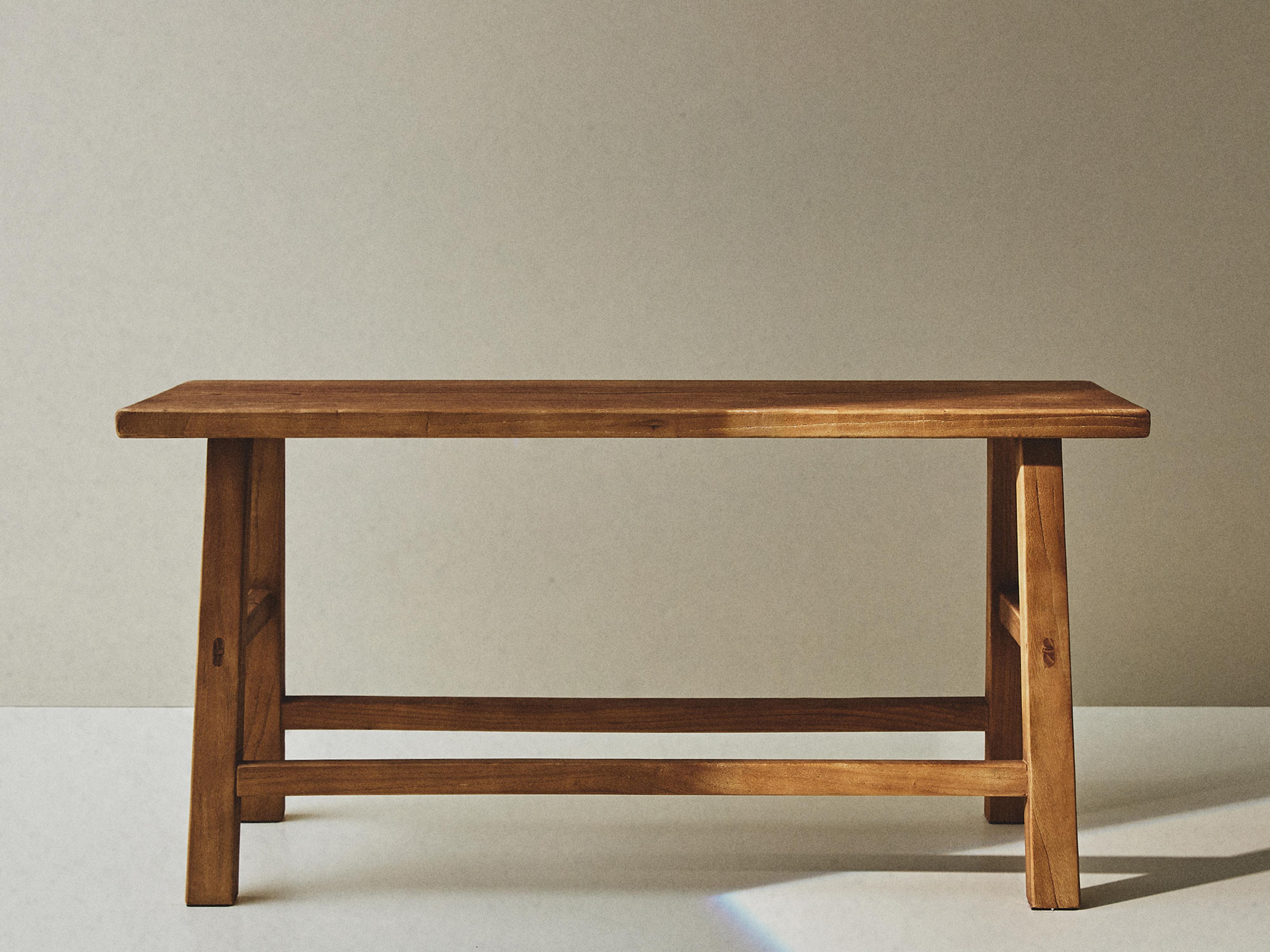 ELM WOOD BENCH