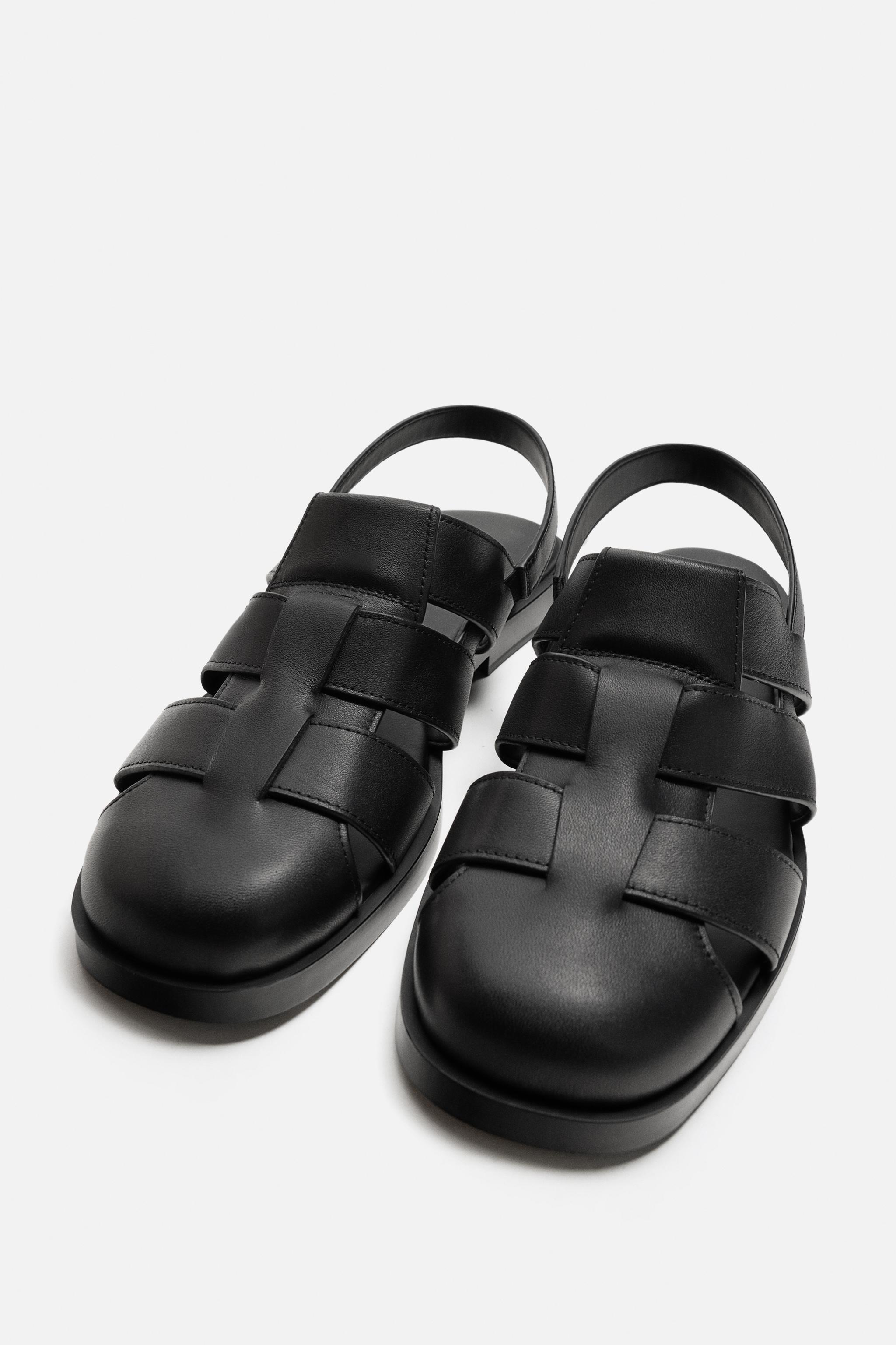 LEATHER FISHERMAN SANDALS