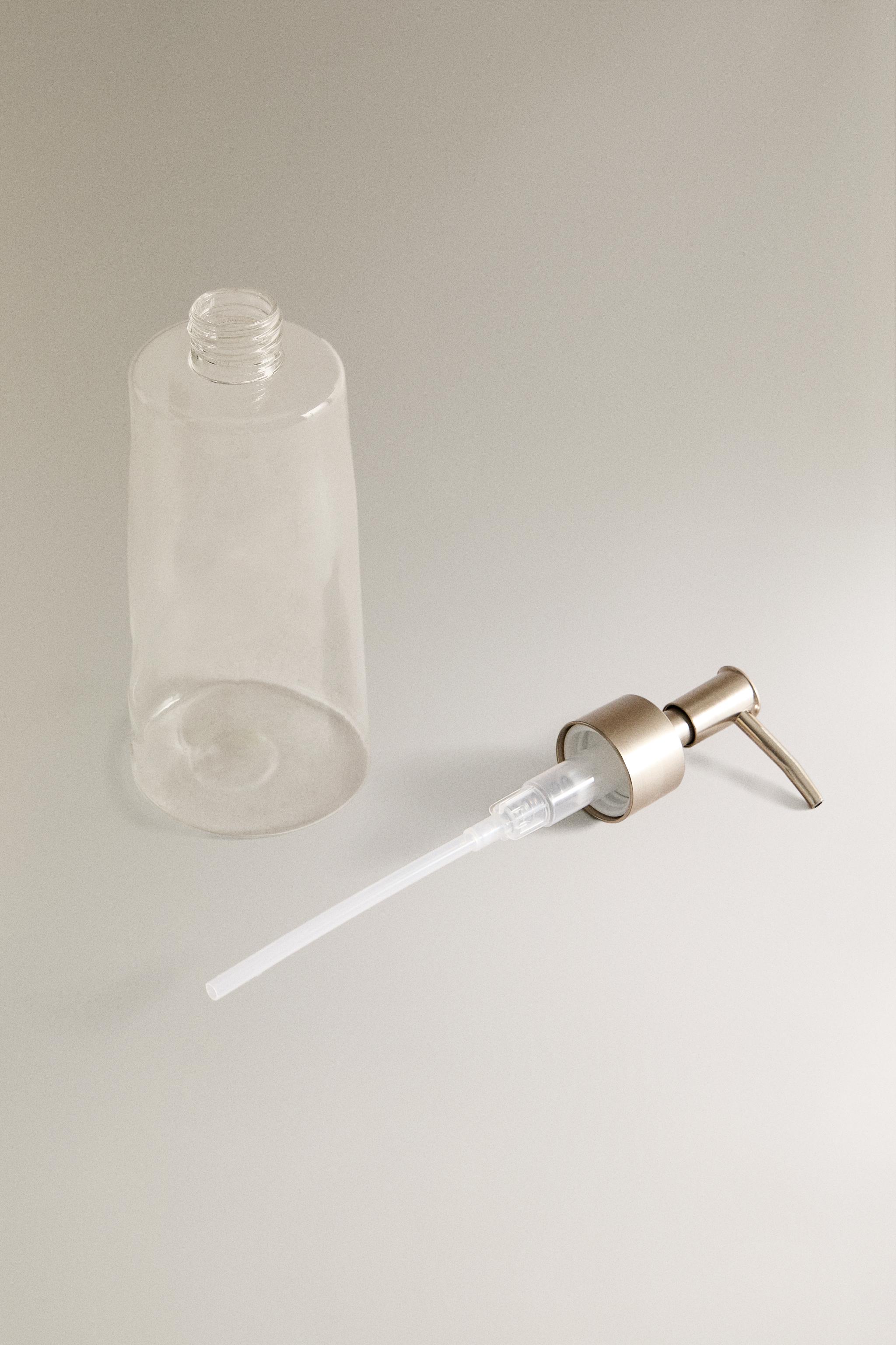 BOROSILICATE GLASS SOAP DISPENSER