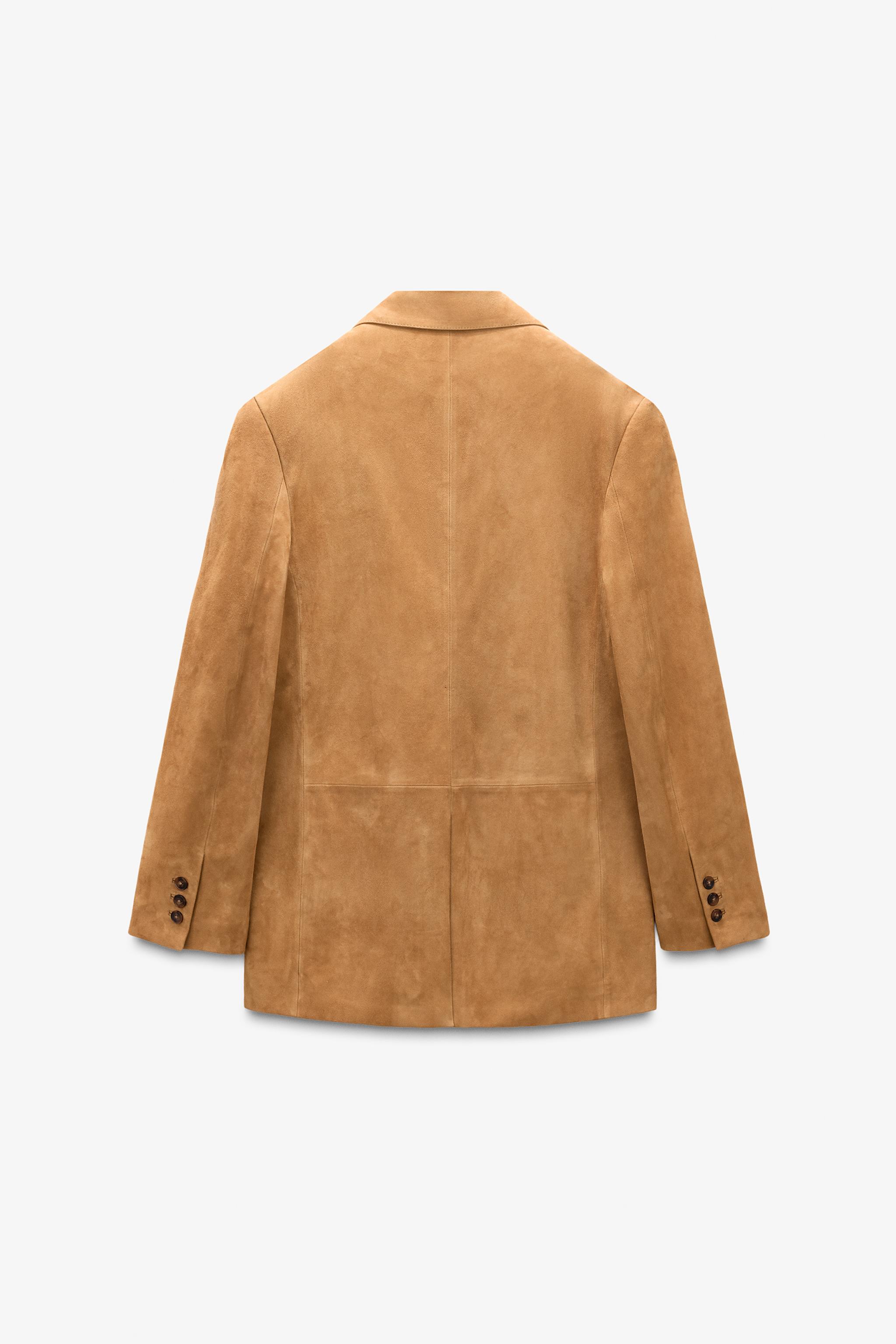 LIMITED EDITION 100% SUEDE LEATHER BLAZER