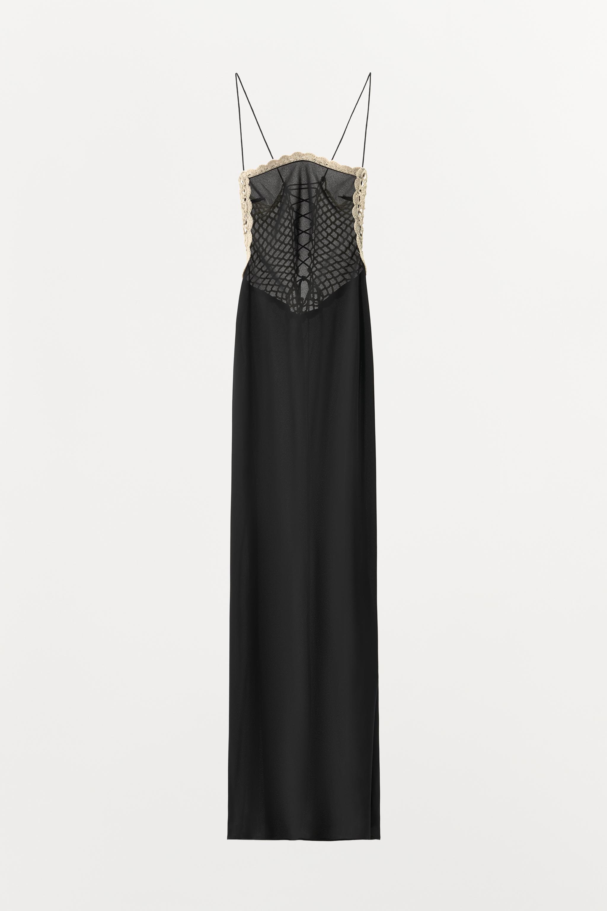 COMBINATION CROCHET DRESS