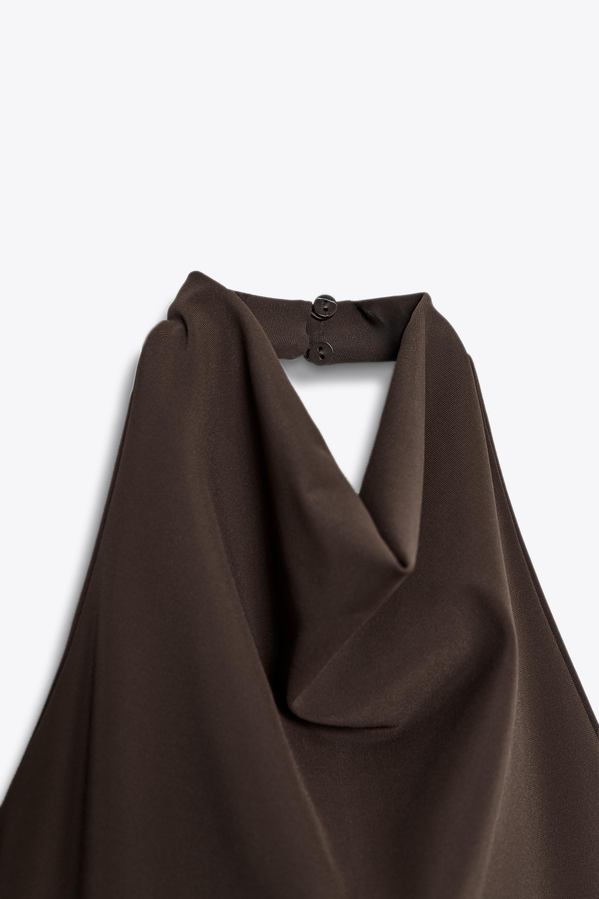 COMBINATION HALTER DRESS