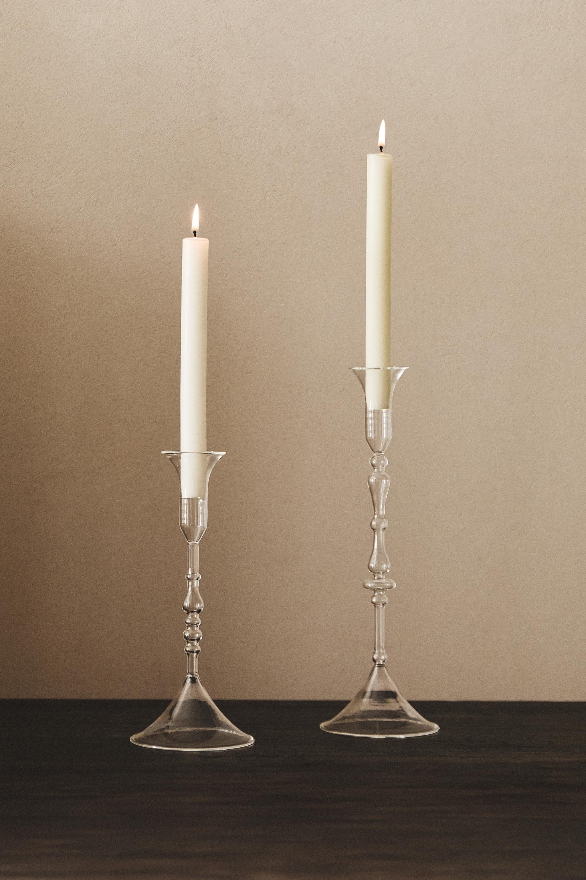 CRYSTAL CANDLESTICK