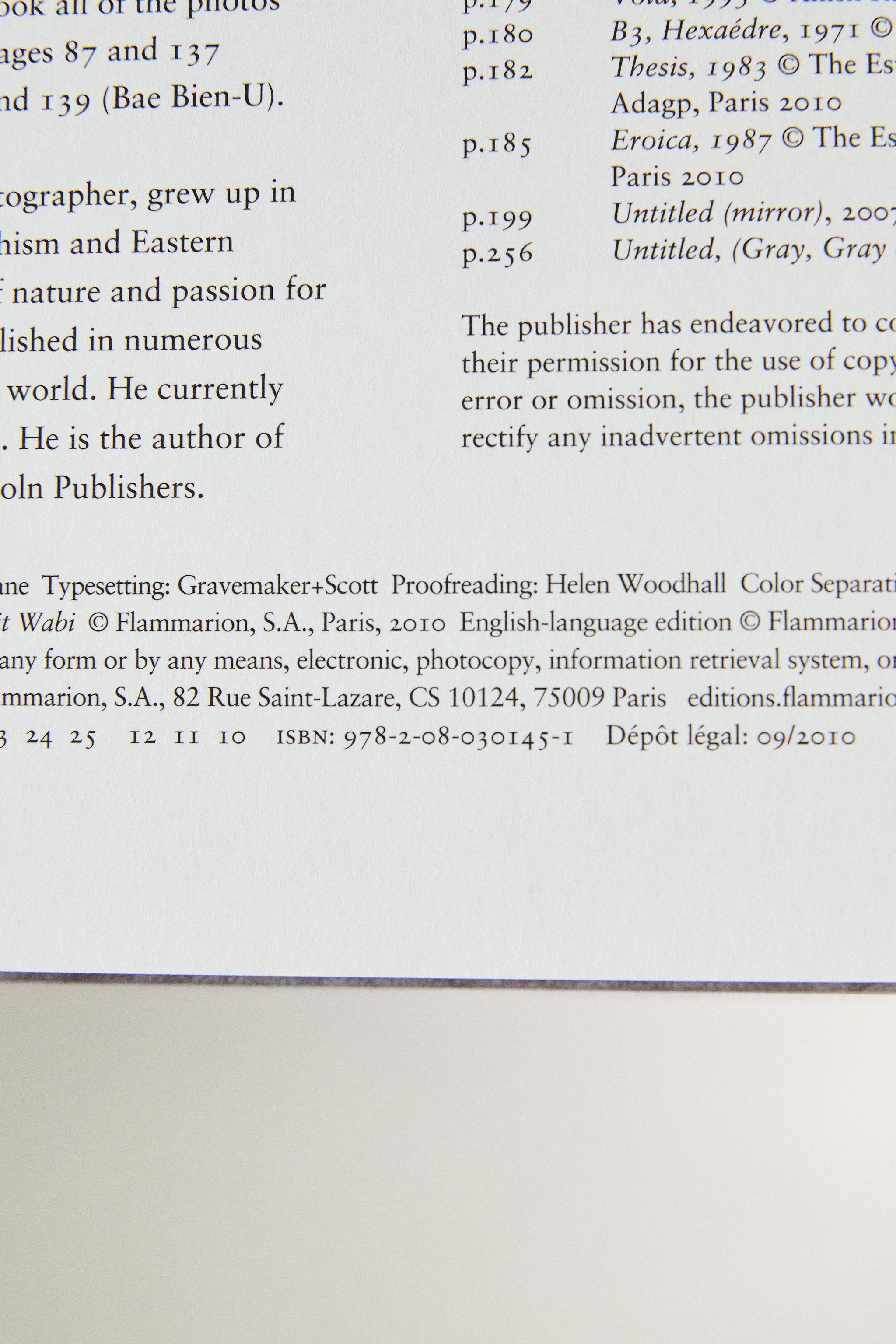 WABI SABI AXEL VERVOODT BOOK