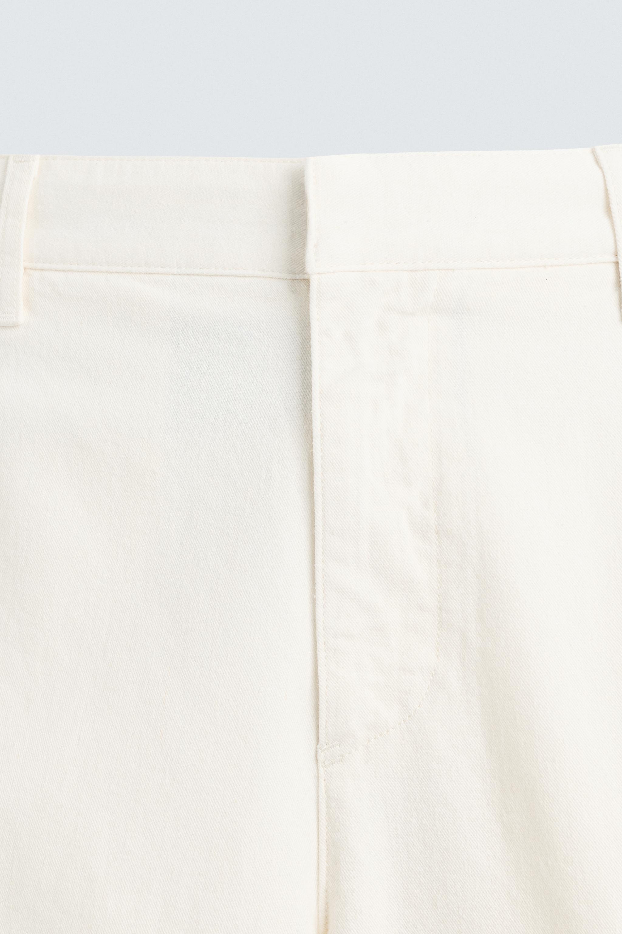 COTTON HEMP CHINO PANTS