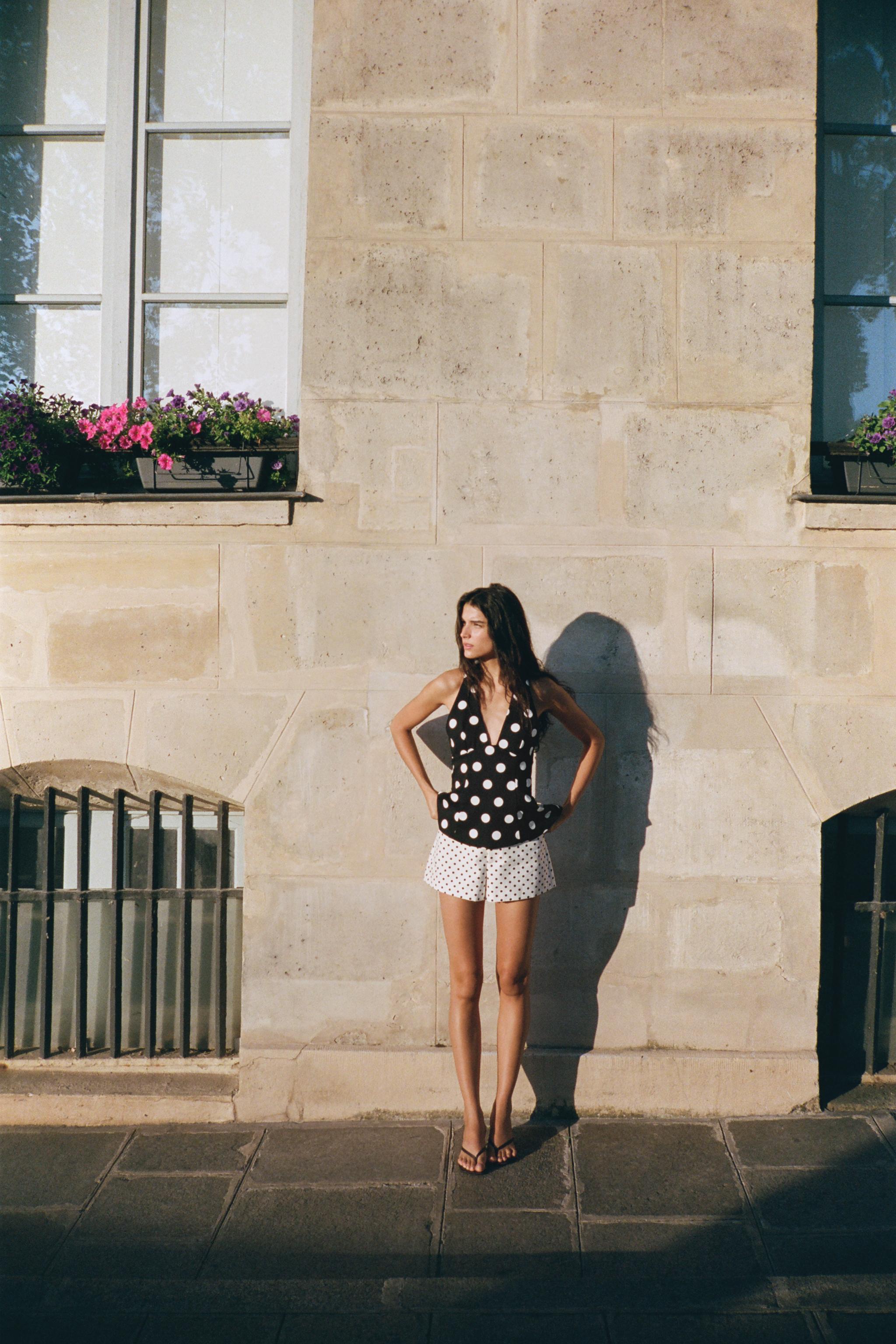 MINI POLKA DOT SHORTS