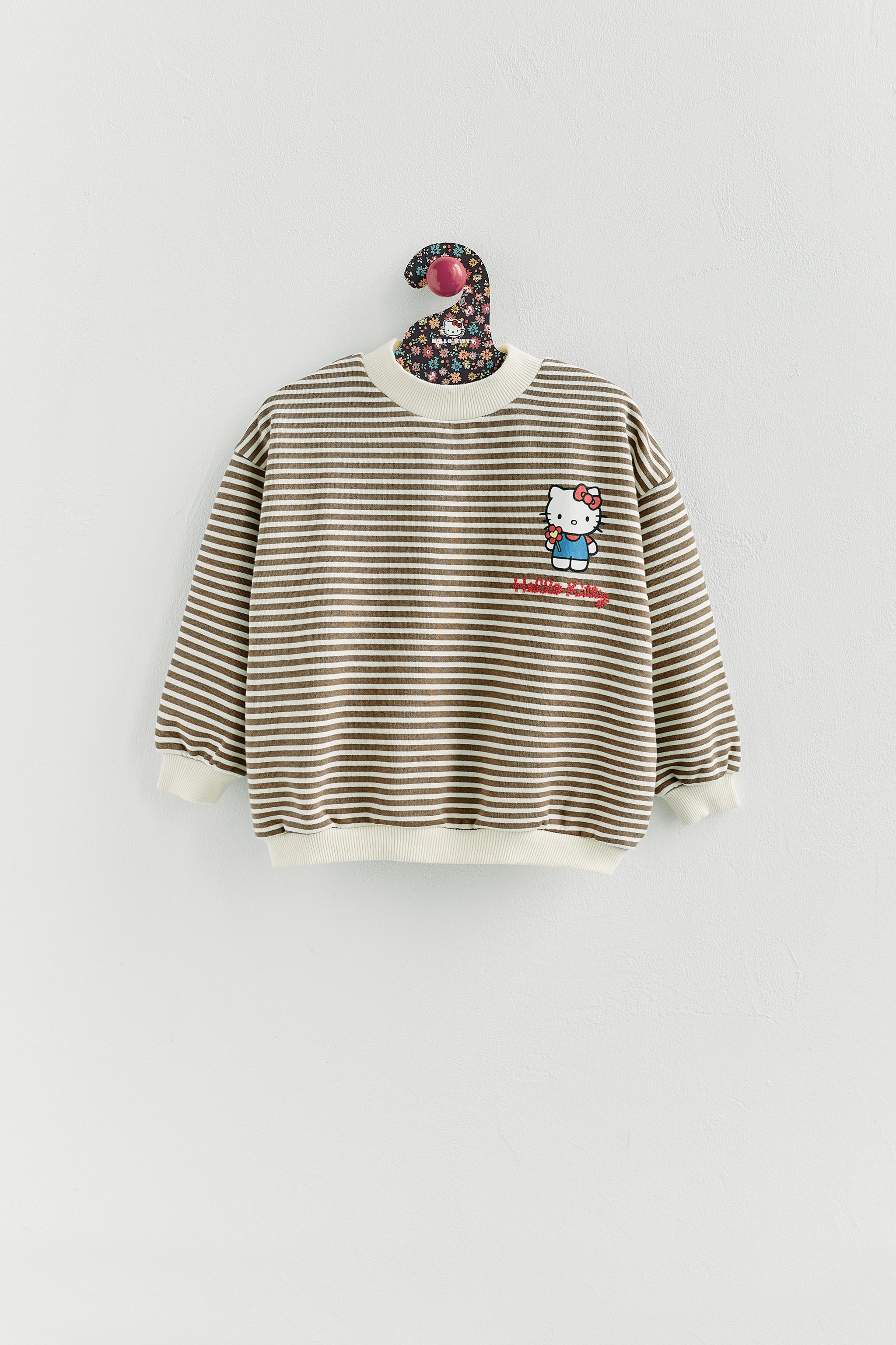 STRIPED HELLO KITTY © SANRIO SWEATSHIRT
