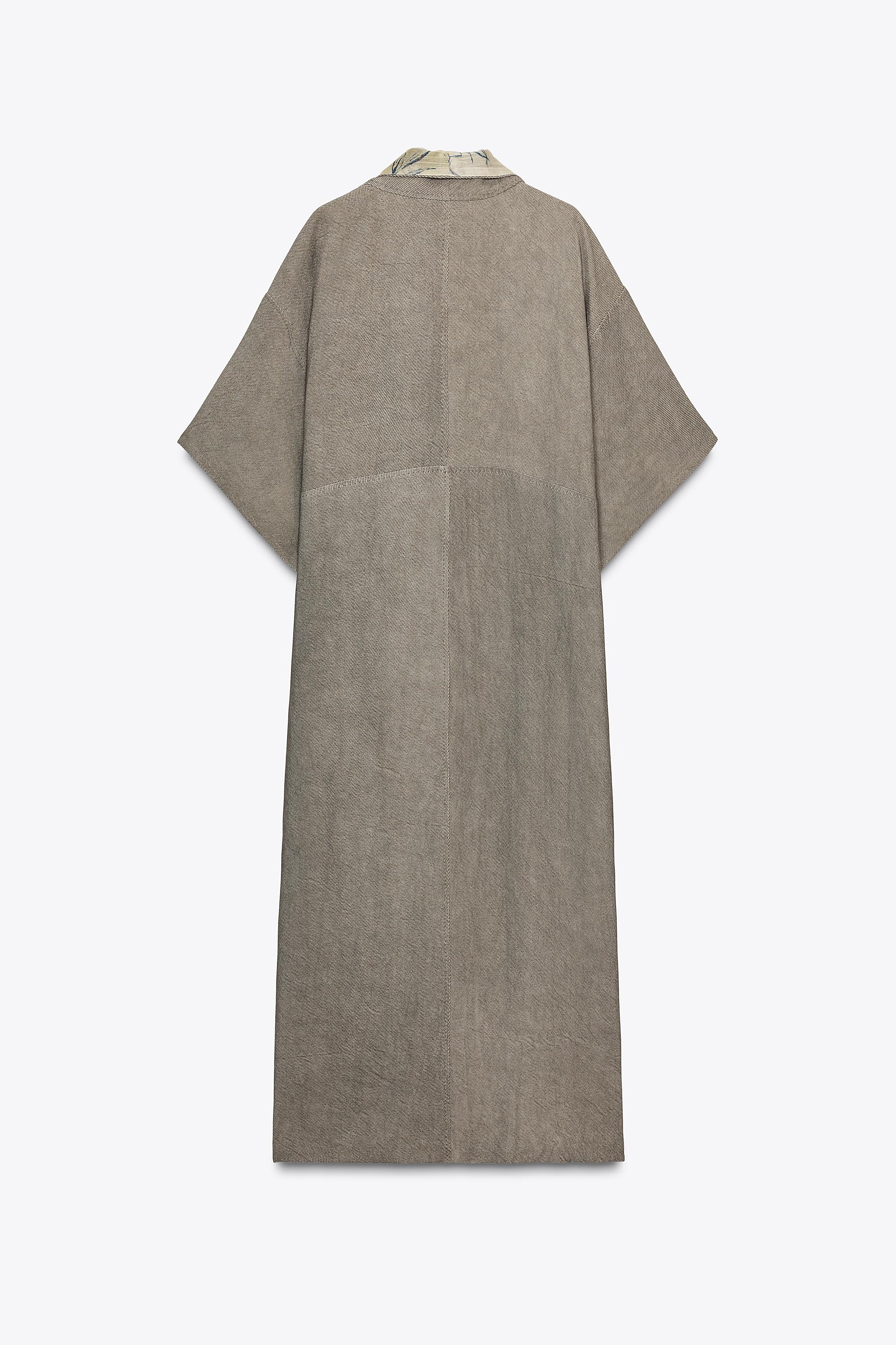 ZW COLLECTION PRINTED COAT