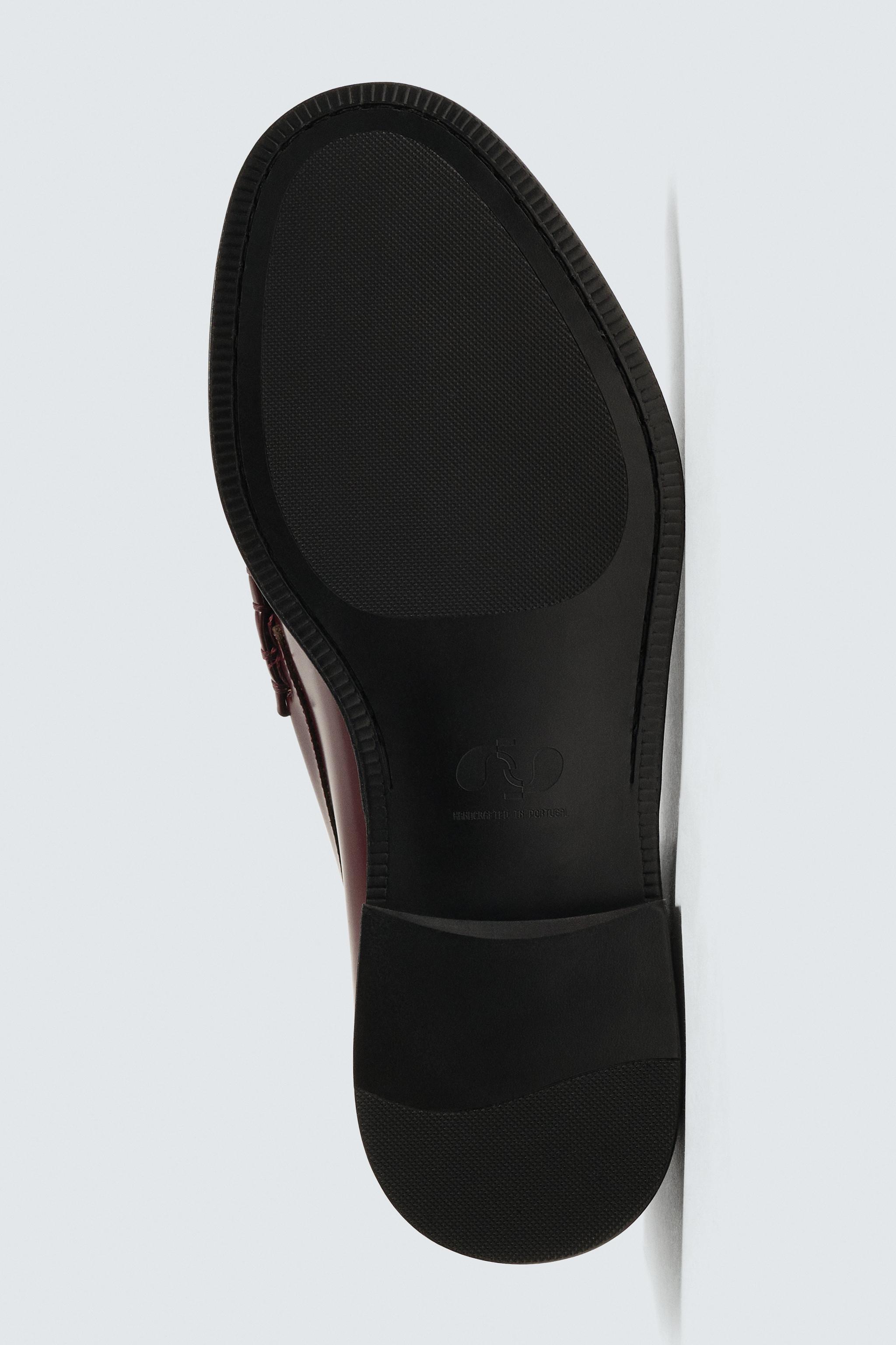 LEATHER PENNY LOAFERS