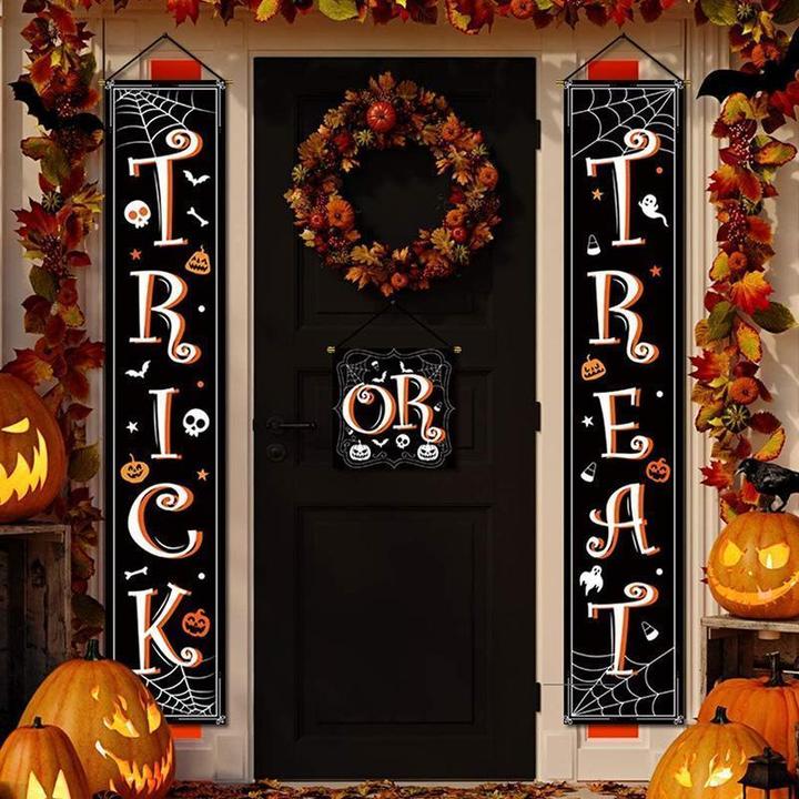 Halloween Porch Banner Decoration - Joies Devivre