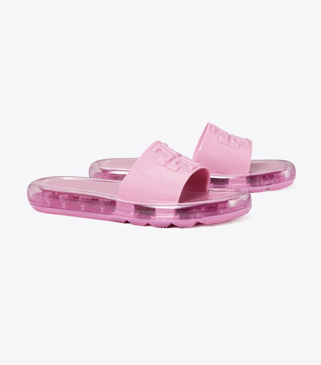 Tory Burch Pink Bubble Jelly Sandals