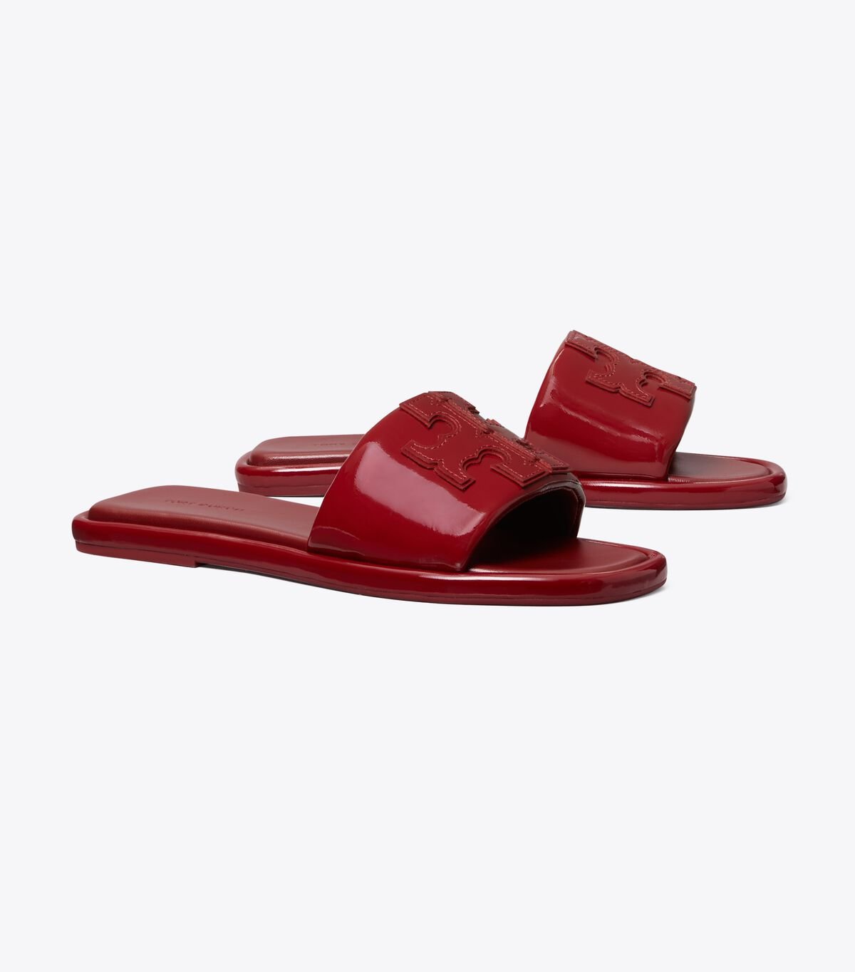 Tory Burch Red Double T Sandals