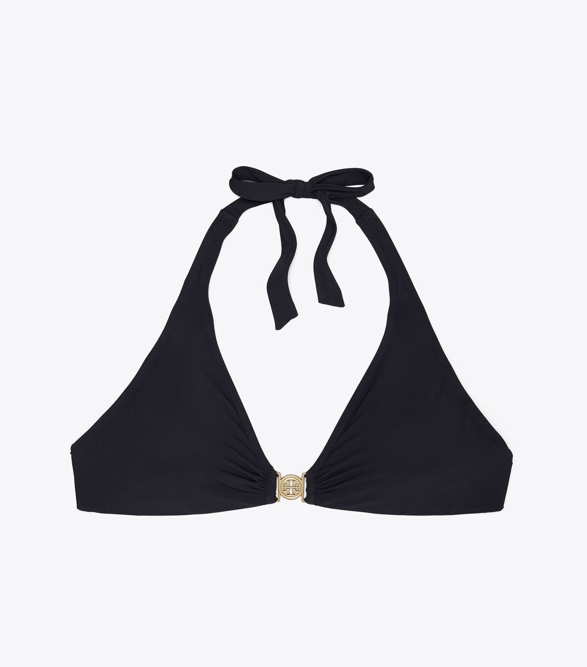 Tory Burch Black Miller Halter Bikini Tops