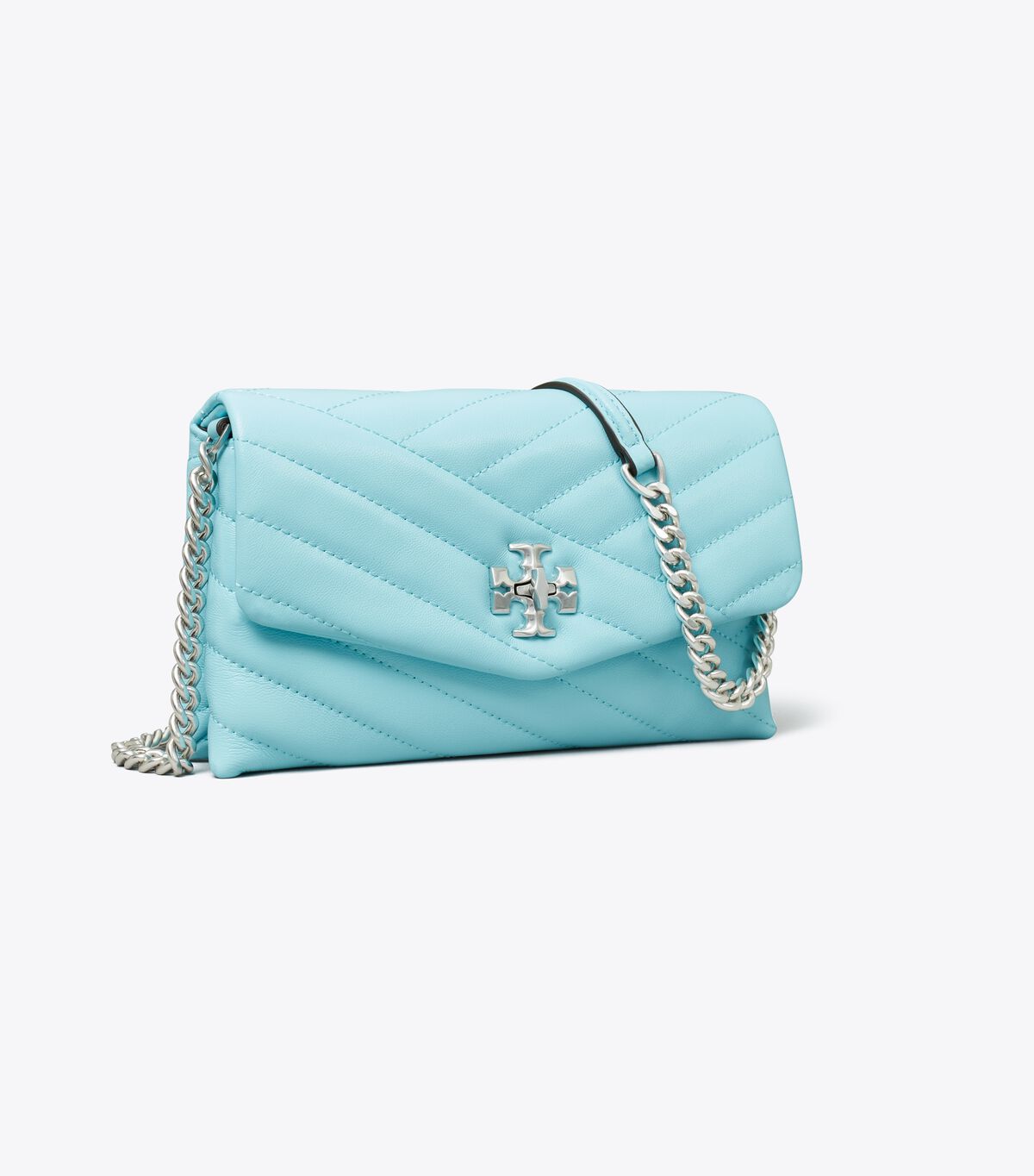 Tory Burch Azure Kira Chevron Crossbody Bags