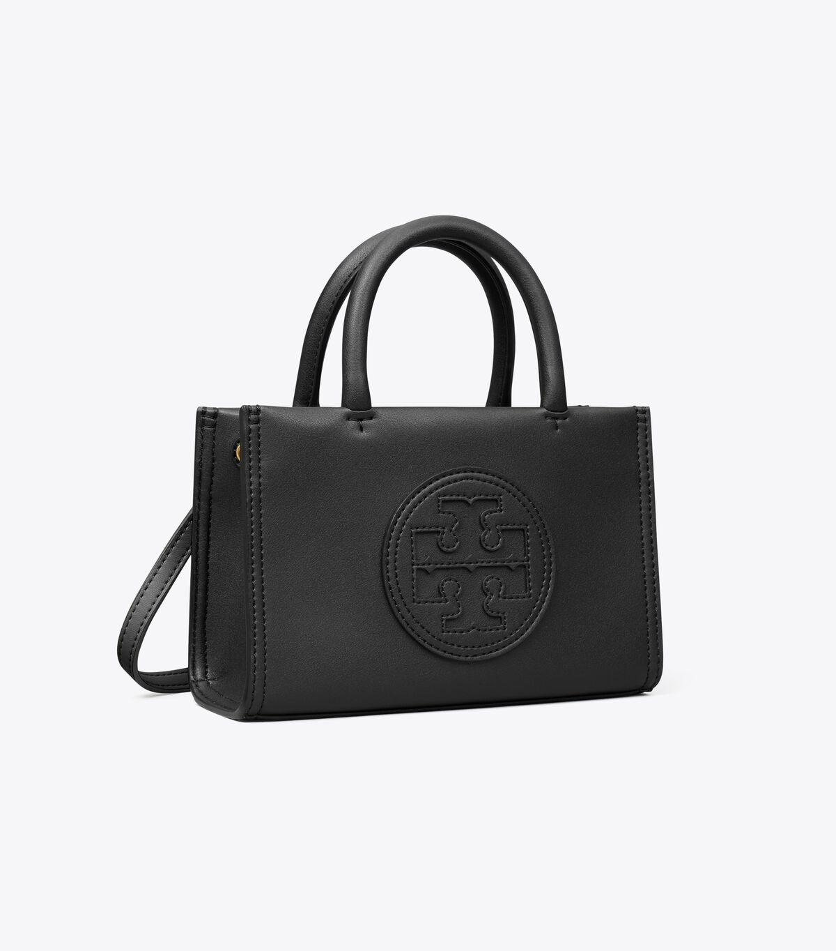 Tory Burch Black Mini Ella Bio Tote Bags