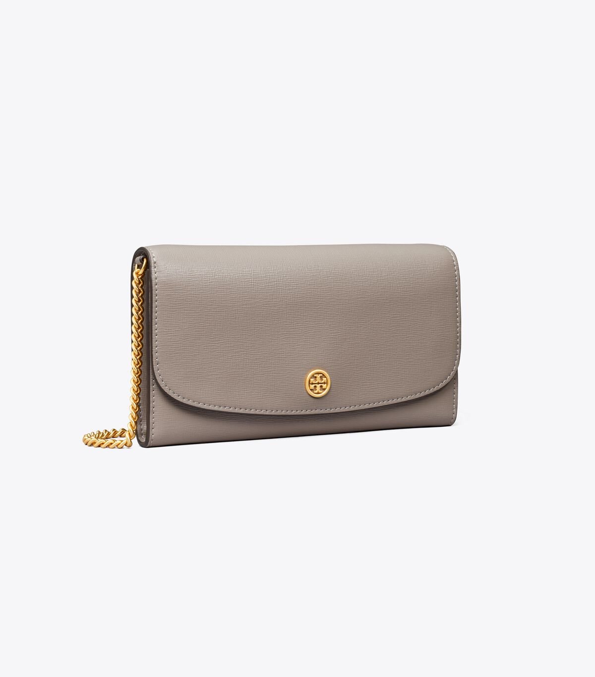 Tory Burch Grey Robinson Wallets