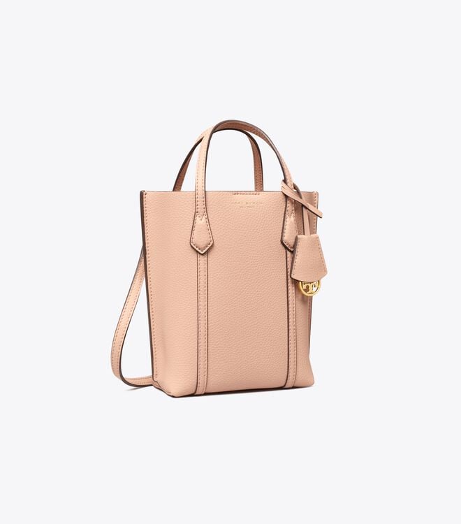 Tory Burch Beige Mini Perry Tote Bags