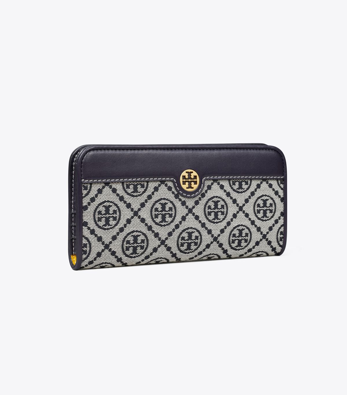 Tory Burch Navy T Monogram Wallets