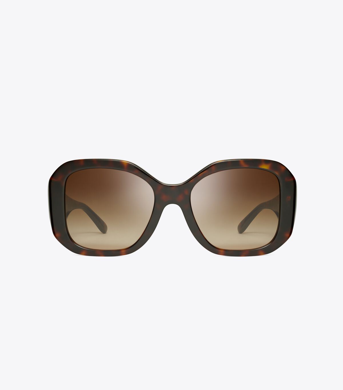 Tory Burch Dark Brown Oversized Square Sunglasses
