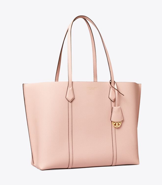 Tory Burch Pink Perry Tote Bags