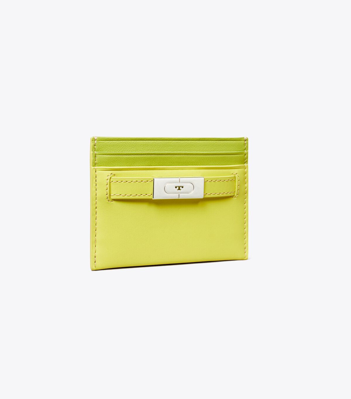 Tory Burch Yellow T Monogram Card Case