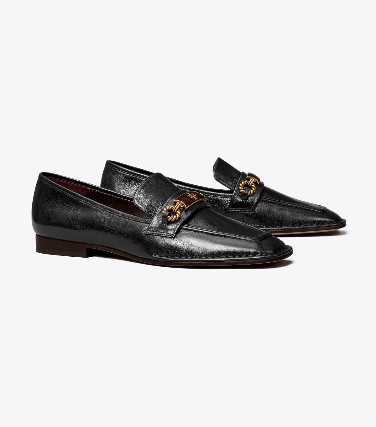 Tory Burch Black Perrine Loafers