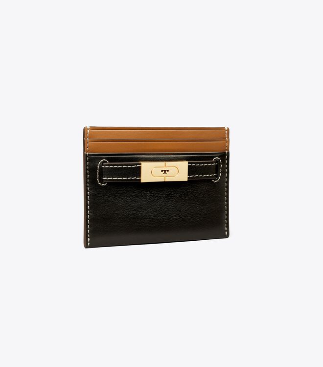 Tory Burch Black T Monogram Card Case