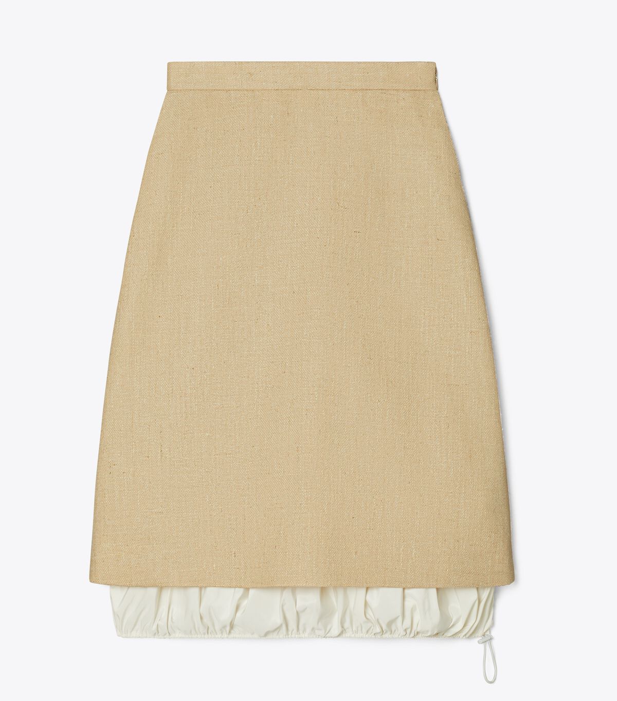Tory Burch Beige Silk Linen Skirts
