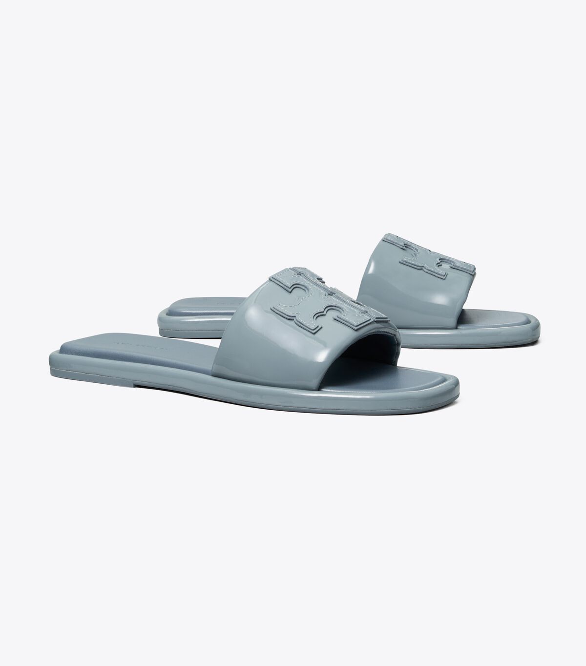 Tory Burch Dark Blue Double T Sandals