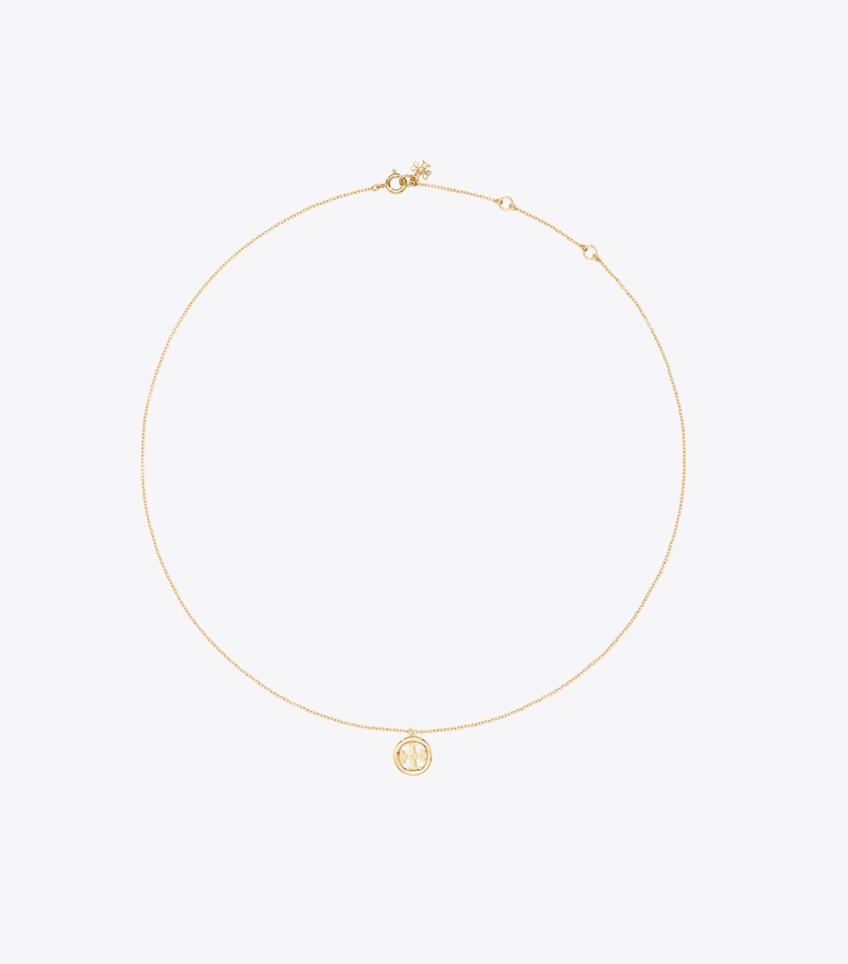 Tory Burch Gold Miller Pendant Necklace