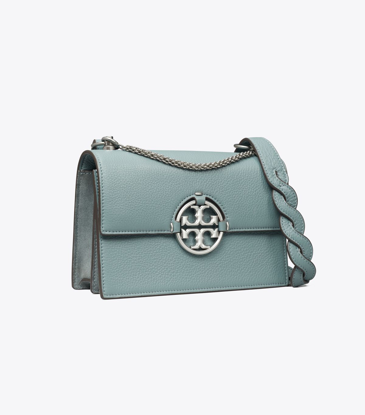 Tory Burch Light Blue Small Miller Shoulder Bags
