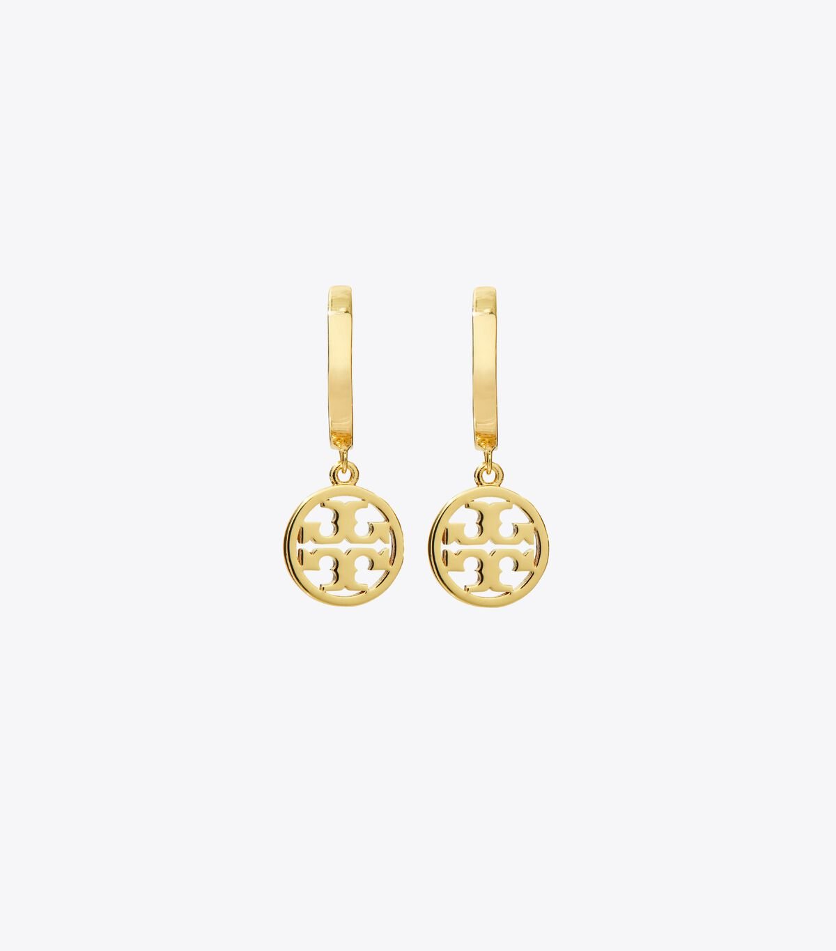 Tory Burch Gold Miller Huggie Hoop Earrings