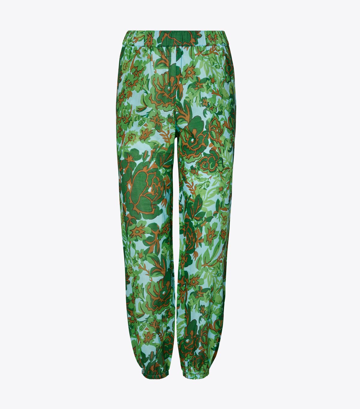Tory Burch Green Printed Beach Bikini Bottoms