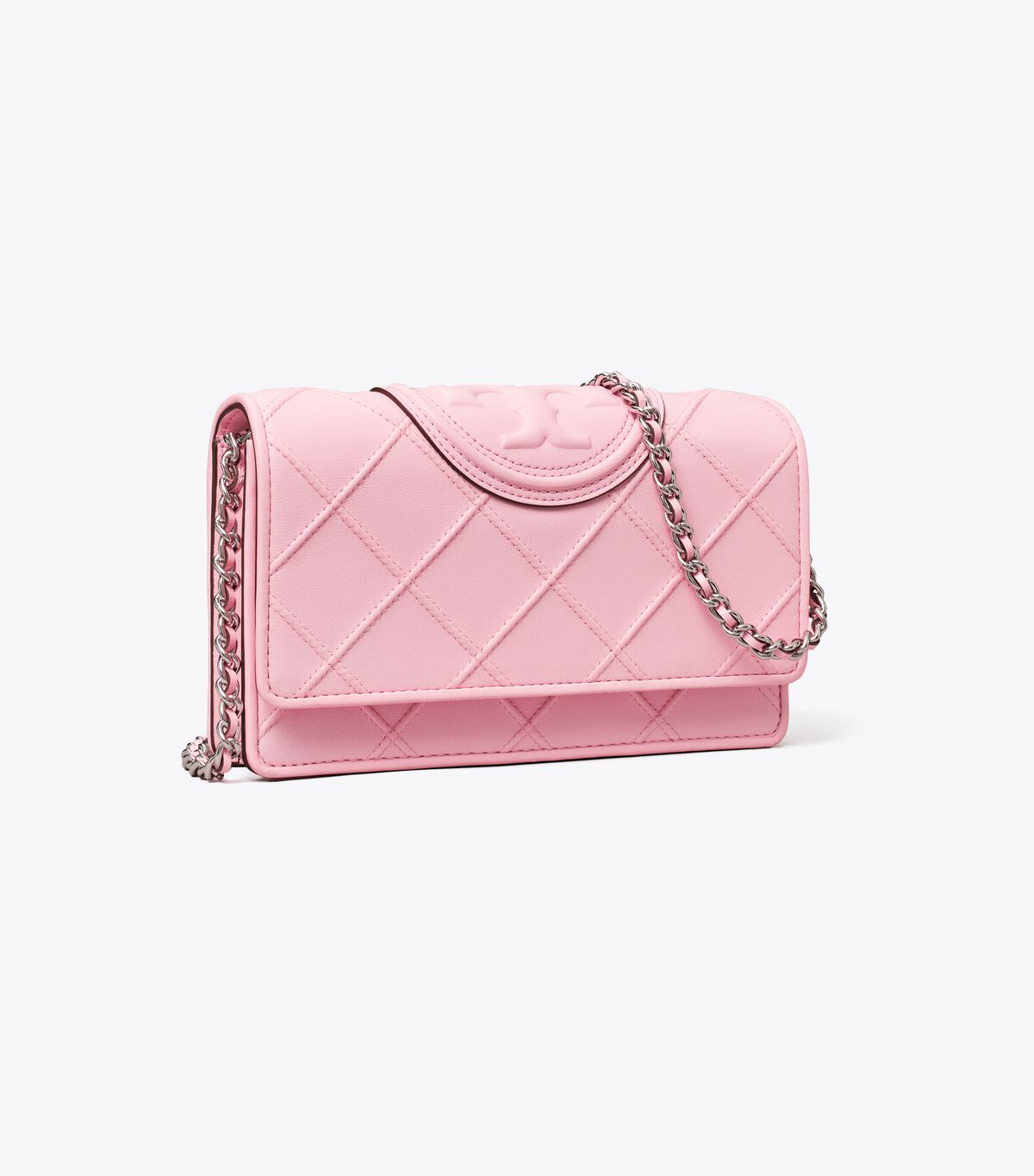 Tory Burch Pink Fleming Soft Crossbody Bags