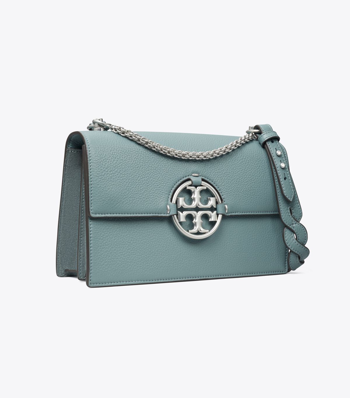 Tory Burch Light Blue Miller Shoulder Bags