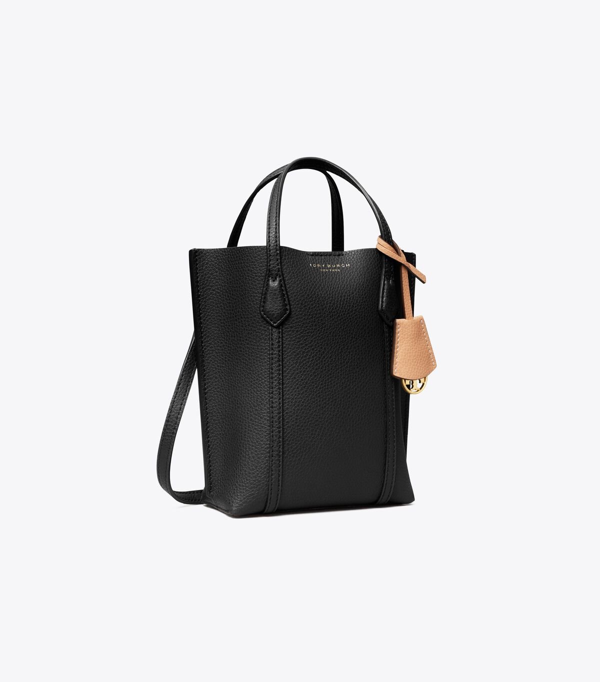 Tory Burch Black Mini Perry Tote Bags