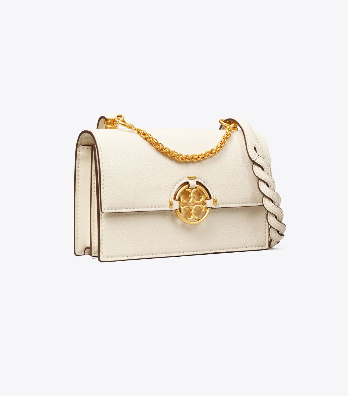 Tory Burch White Miller Mini Shoulder Bags