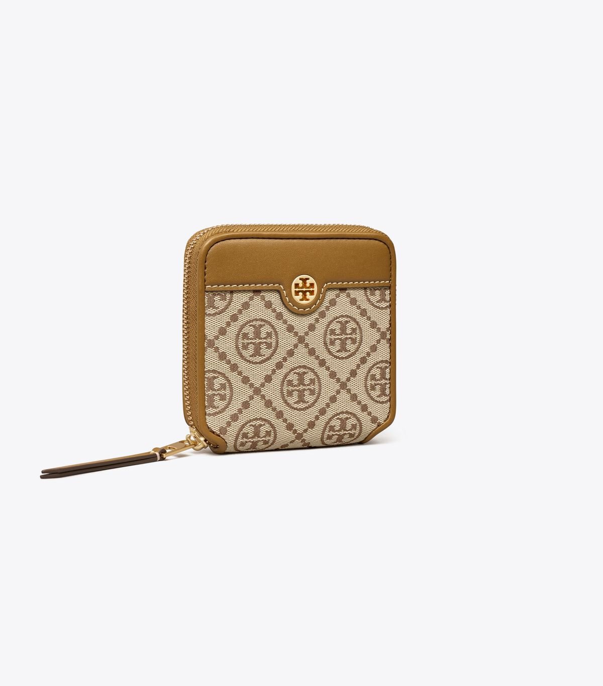 Tory Burch Brown T Monogram Wallets