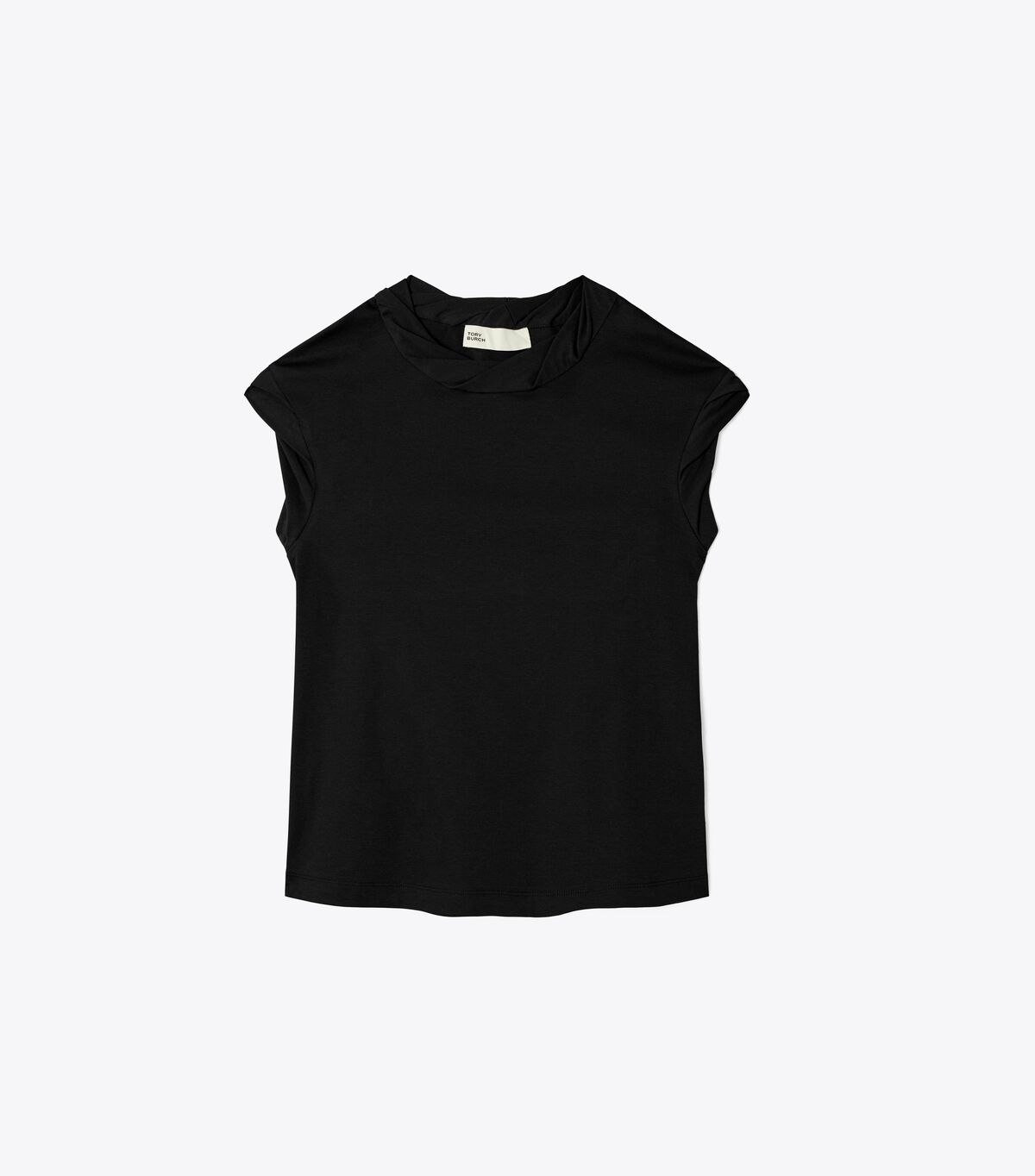 Tory Burch Black Twisted Tops
