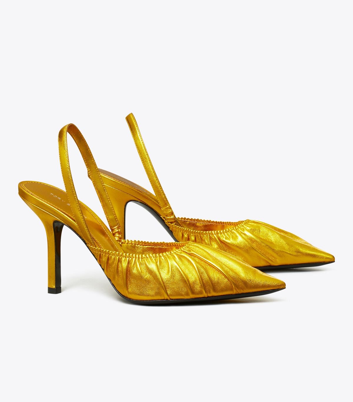 Tory Burch Gold Runway Heels