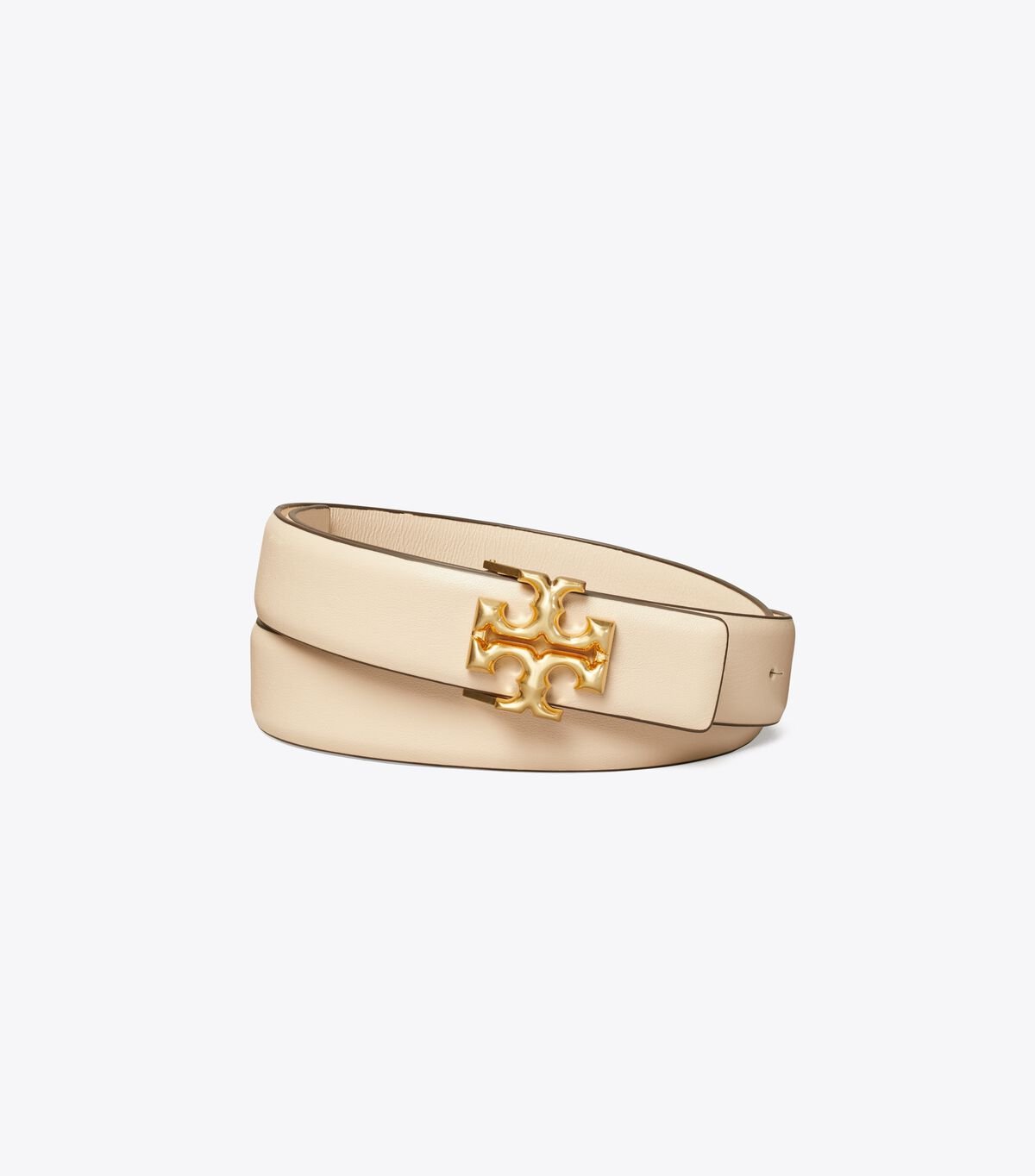 Tory Burch Cream / Gold 1 Eleanor Belts
