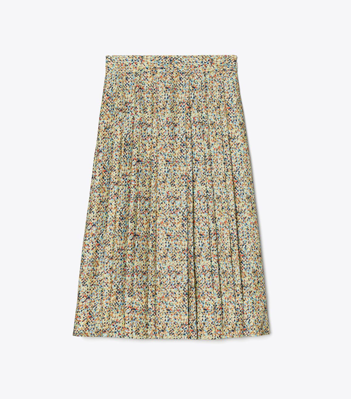 Tory Burch Multicolor Printed Silk Pleated Skirts