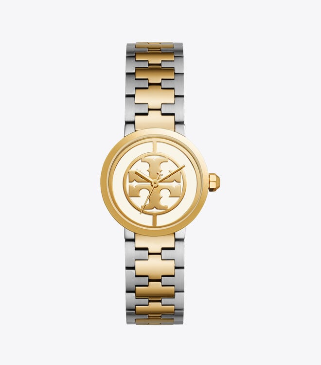 Tory Burch Gold / Silver Reva Watches