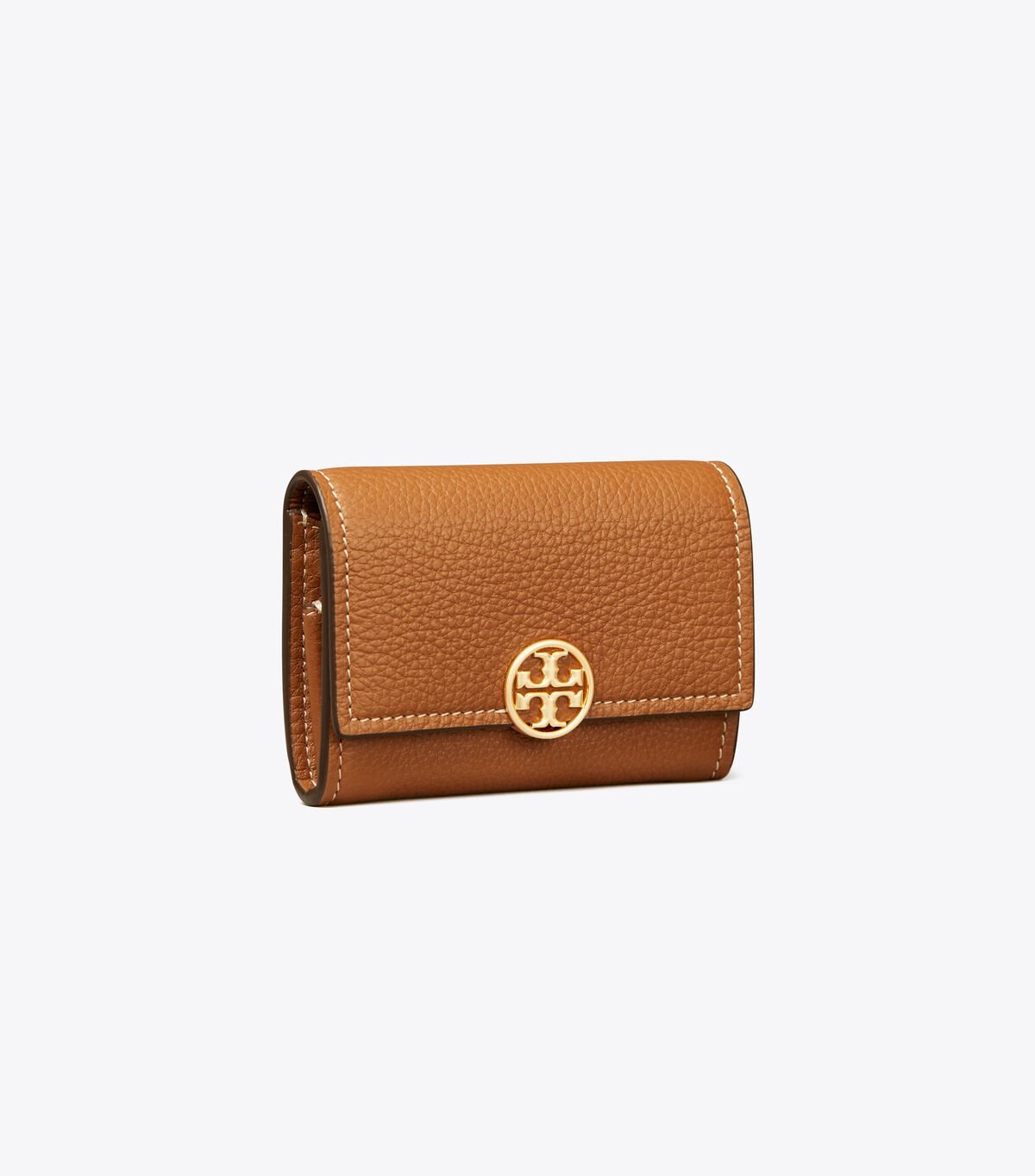 Tory Burch Brown Mini Miller Wallets