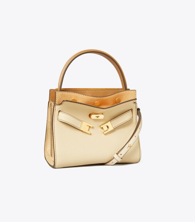Tory Burch Beige Petite Lee Radziwill Mini Bag