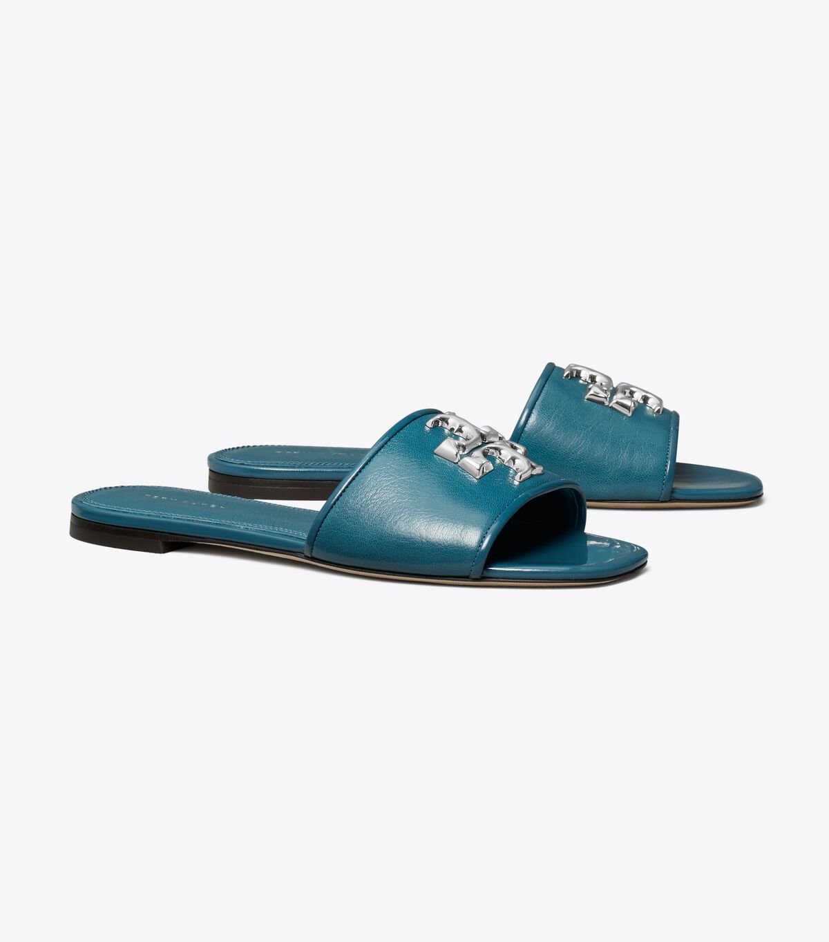 Tory Burch Blue Eleanor Sandals