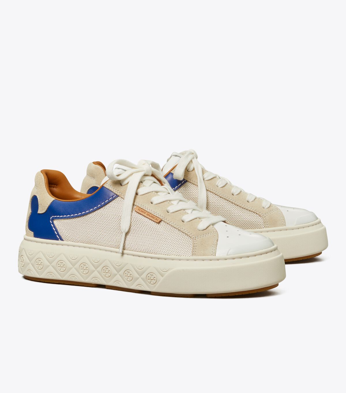 Tory Burch White / Cream Ladybug Sneakers